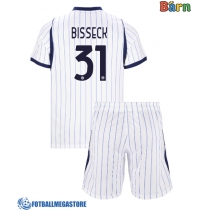 Fotballdrakt Barn Inter Milan Yann Bisseck #31 Bortedraktsett 2026-27 Kortermet (+ Korte bukser)